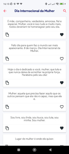 Mensagem do Dia da Mu 2024 Screen 2
