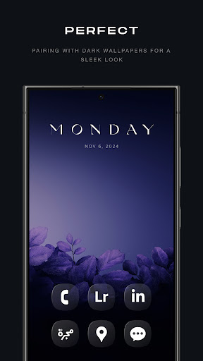 Screenshot of Glassify Icon Pack