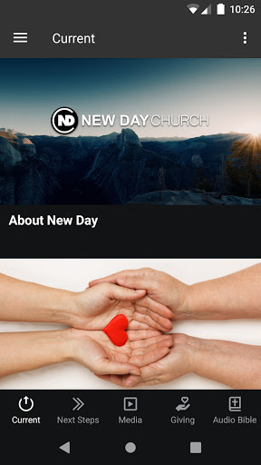 Android application New.Day.Church screenshort