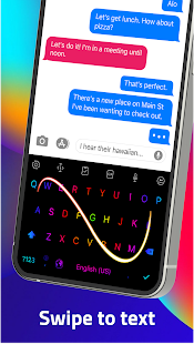 LED Keyboard: Emoji, Font, RGB Screenshot