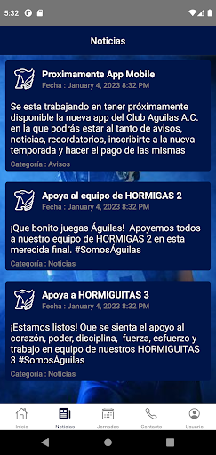 Club Aguilas A.C. Screen 3
