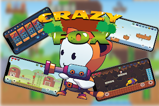 Crazy Fox: Adventure Platform - Screenshot 1