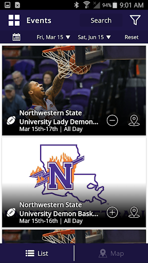 Screenshot of Go Natchitoches