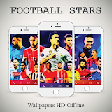 Football Stars Wallpapers HD Offline icon