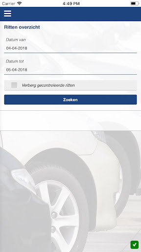 Android application Athlon Trip screenshort