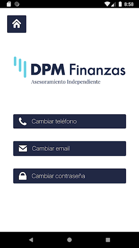 DPM Finanzas Screen 2