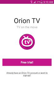 Orion TV Screenshot