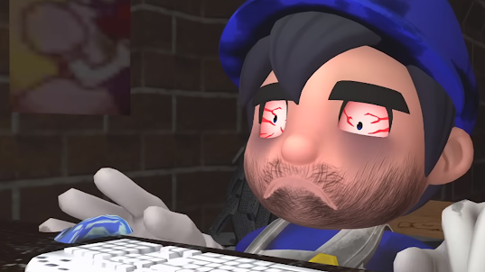 SMG4: Scary Game