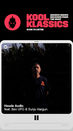 Rinse FM Screen 2
