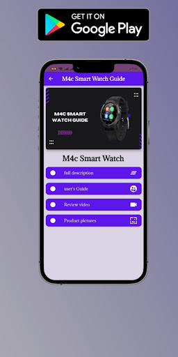 M4c Smart Watch Guide 2
