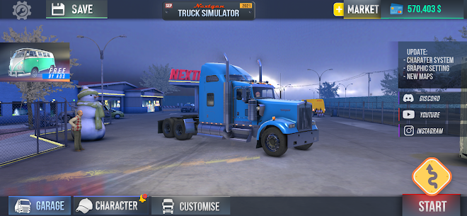 Nextgen Truck Simulator MOD APK (деньги/разблокировано) 2