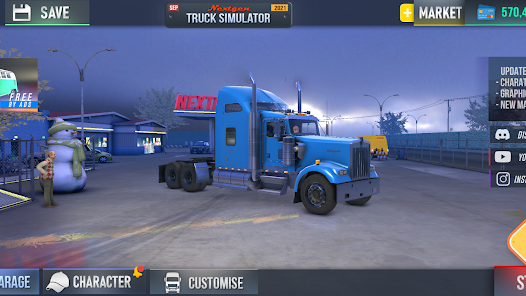 Nextgen: Truck Simulator APK v1.4.4  MOD (Unlimited Money, Fuel, Unlocked) Gallery 1