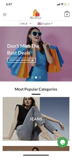 Android application Kas Closet: Shopping Online screenshort