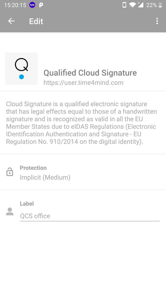 #4. EccoFirm (Android) De: Intesi Group S.p.A.