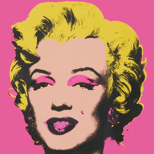 Marilyn Style Pop Art logo