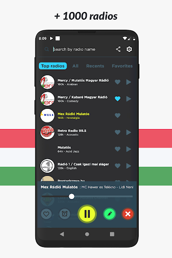 Radio Hungary online Screenshot 4 - AppWisp.com