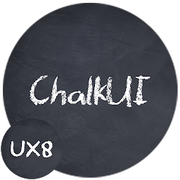 නිරූපක රූප [UX8] ChalkUI for LG V30 V20 G