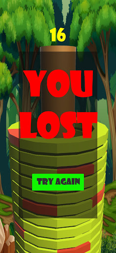 Android application Helix Stack Jump: Jungle Mouse screenshort