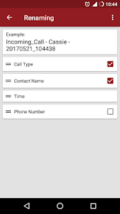 RMC: Android Call Recorder Screenshot