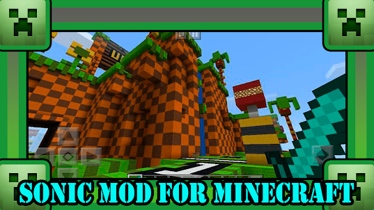 Mod Sonic Skin Minecraft Games