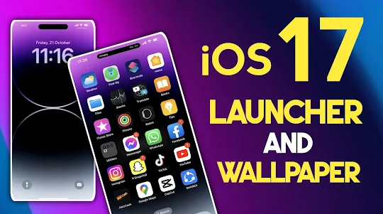 iOS 17 Launcher and Wallpapers