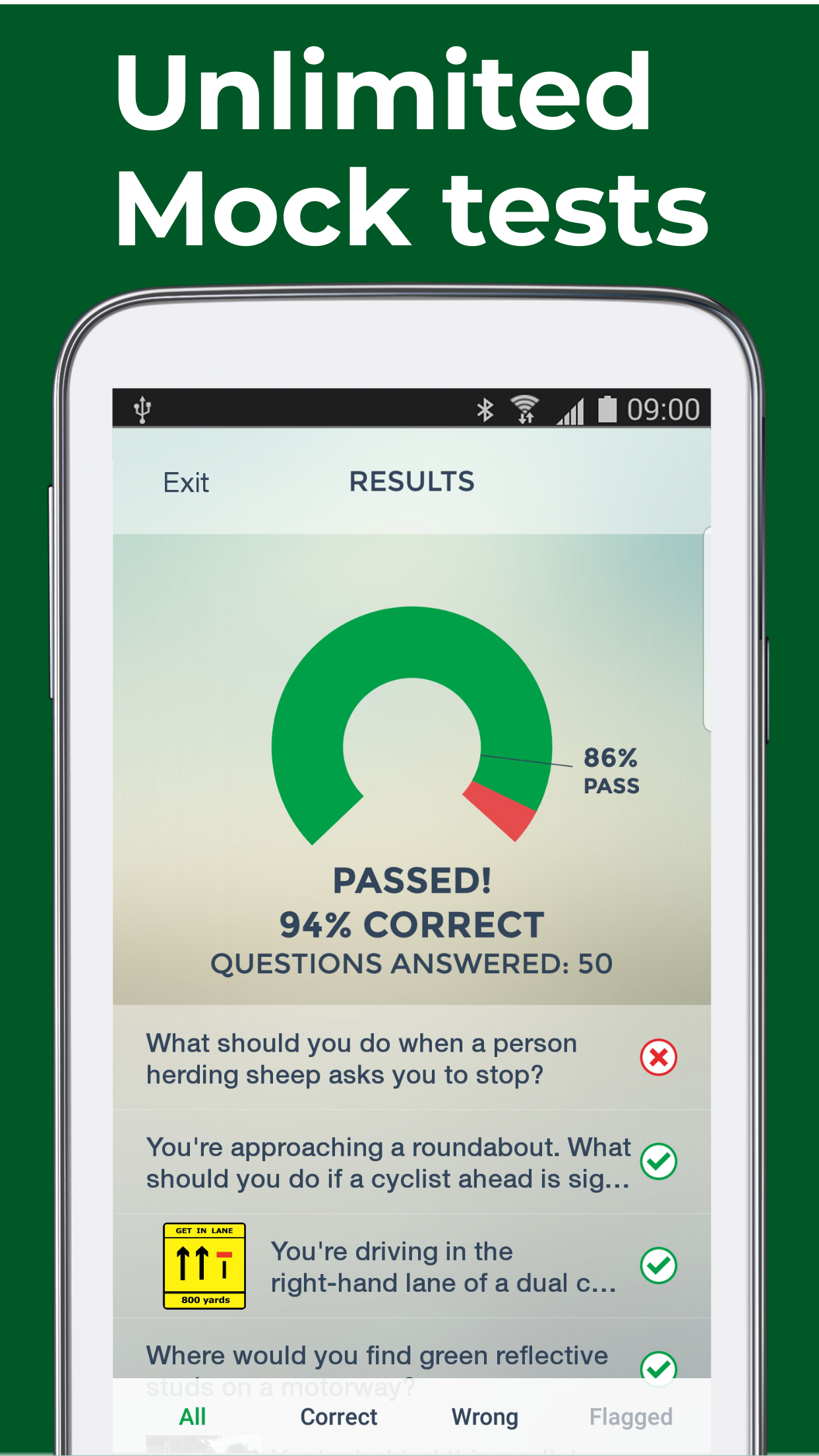 Android application Driving Theory Test 2022 UK screenshort