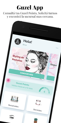 Android application Guzel screenshort