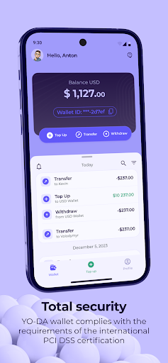 YO-DA Wallet Screen 3