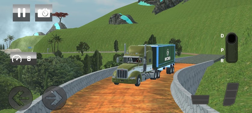 #4. Offroad Mud Truck: Cargo Sim (Android) By: Game Camps