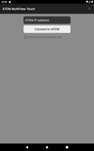 Android application ATEM Multiview Touch DEMO screenshort