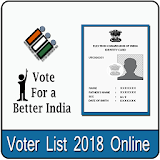 Voter List 2018 Online Status icon