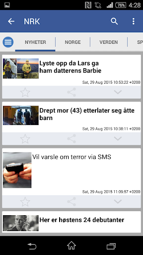 Norway News Screen 2