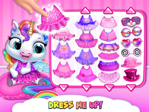 My Baby Unicorn - Virtual Pony Pet Care & Dress Up screenshots 10