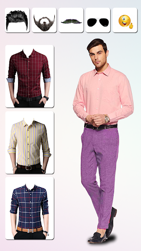 Man Formal Shirt Photo Editor Screenshot 1 - AppWisp.com