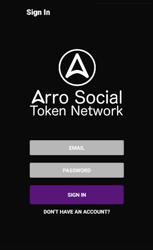 Android application Arro Social - Token Network screenshort