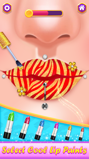 LIP ART- GIRLS MAKEUP GAME