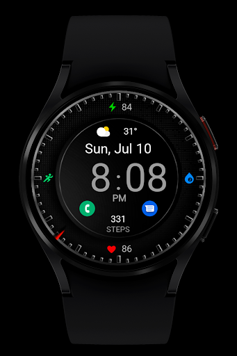 Carbo Watch Face Wear OS Screen 2