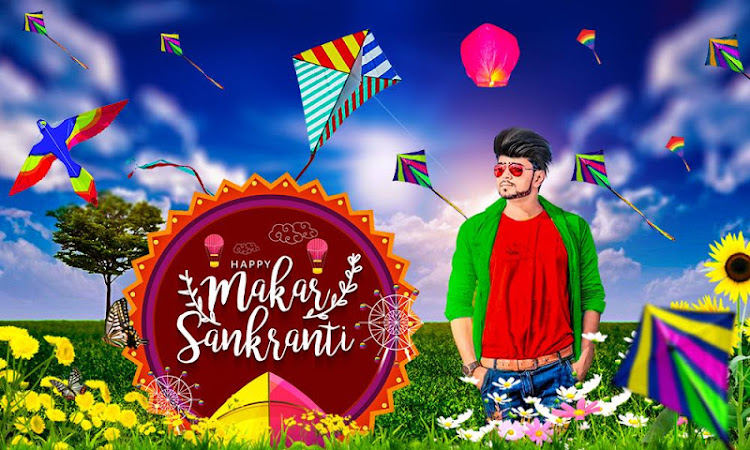 Kite & Makar Sankranti Photo E - 1.16 - (Android)