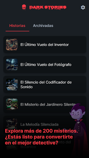Android application Dark Story - Adivina El Relato screenshort