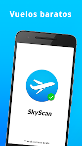 Captura 1 SkyScan - Viajes en avión android