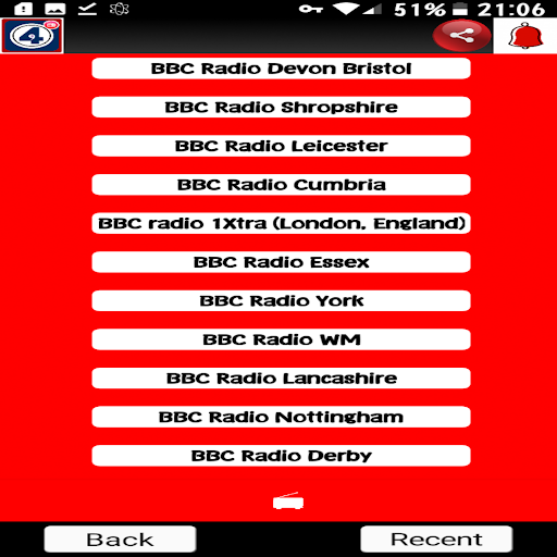 Radio 4 App Live Screen 3