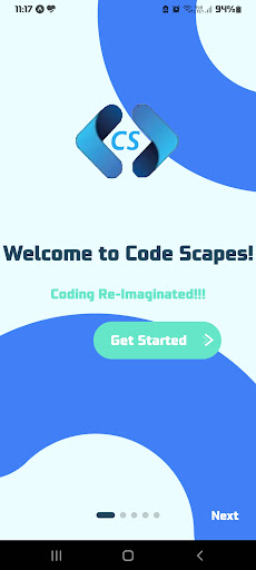 Android application Code Scapes screenshort