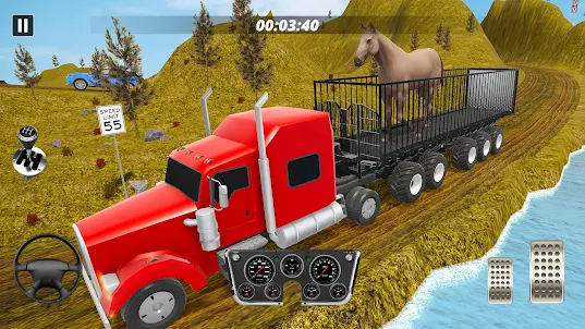 Fazenda de animai Truck Driver
