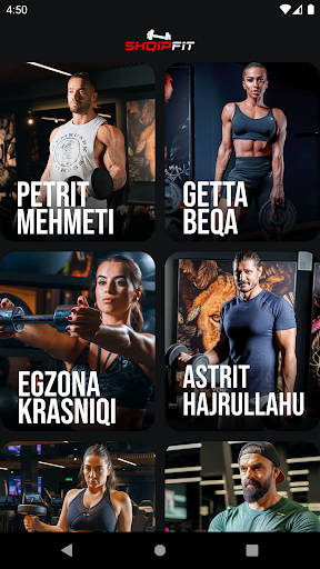ShqipFit - Workouts & Fitness Screen 2