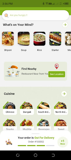 Android application Baffeto screenshort