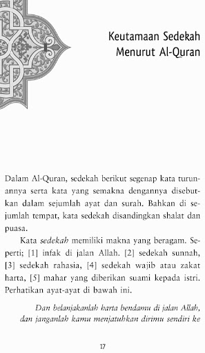 Buku Saku Terapi Bersedekah Screen 3