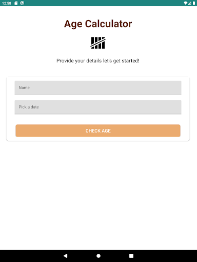 Age Calculator Screen 2