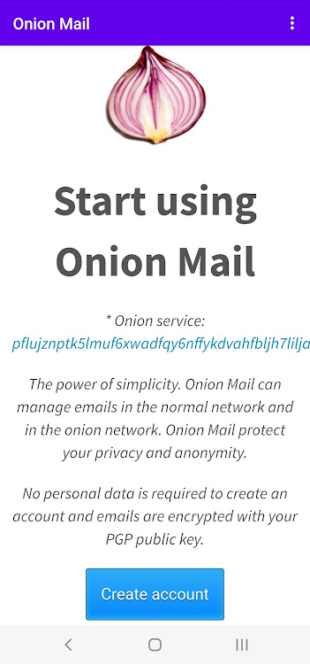 Onion Mail - 2.0.0 - (Android)