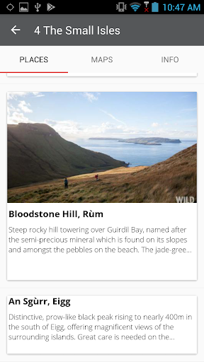 Wild Guide Scotland Screen 2
