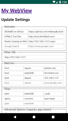 My WebView Screen 3